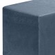 Σκαμπώ April βελούδινο χρώμα ανθρακί 40x40x40εκ. Σκαμπώ April βελούδινο χρώμα ανθρακί 40x40x40εκ.