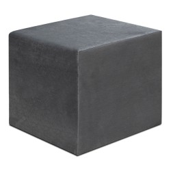 Σκαμπώ April  βελούδινο χρώμα γκρι 40x40x40εκ. Σκαμπώ April  βελούδινο χρώμα γκρι 40x40x40εκ.