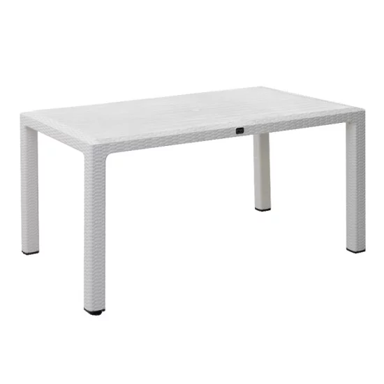 Τραπέζι πολυπροπυλενίου Kalan χρώμα λευκό 150x90x75εκ. Τραπέζι πολυπροπυλενίου Kalan χρώμα λευκό 150x90x75εκ.