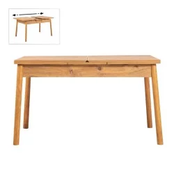 Τραπέζι Jemmy  επεκτεινόμενο χρώμα atlantic pine 120/153x75x77εκ.