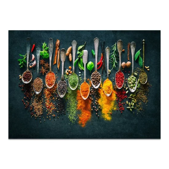 Πίνακας σε καμβά "Spices" ψηφιακής εκτύπωσης 70x50x3εκ. Πίνακας σε καμβά "Spices" ψηφιακής εκτύπωσης 70x50x3εκ.