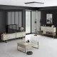 Τραπεζάκι σαλονιού Luxe χρώμα travertine - χρυσό 90x60x40εκ. Τραπεζάκι σαλονιού Luxe χρώμα travertine - χρυσό 90x60x40εκ.