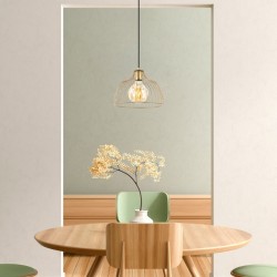 Φωτιστικό οροφής Treiso  E27 μεταλλικό μονόφωτο χρώμα χρυσό Ø28x126εκ. Φωτιστικό οροφής Treiso  E27 μεταλλικό μονόφωτο χρώμα χρυσό Ø28x126εκ.