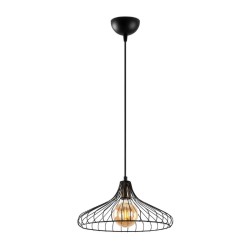 Φωτιστικό οροφής Adda  E27 μεταλλικό μονόφωτο χρώμα μαύρο Ø36x120εκ. Φωτιστικό οροφής Adda  E27 μεταλλικό μονόφωτο χρώμα μαύρο Ø36x120εκ.