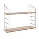 Ραφιέρα τοίχου Armoni χρώμα sacramento oak - καφέ μέταλλο 72x20x58εκ. Ραφιέρα τοίχου Armoni χρώμα sacramento oak - καφέ μέταλλο 72x20x58εκ.