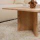 Τραπεζάκι σαλονιού Sabin  χρώμα sapphire oak 119x60x40εκ.