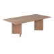Τραπεζάκι σαλονιού Sabin  χρώμα sapphire oak 119x60x40εκ.