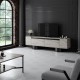Έπιπλο τηλεόρασης Haven  χρώμα travertine 180x30x50εκ.