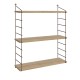 Ραφιέρα τοίχου Armoni χρώμα sapphire oak - καφέ μέταλλο 72x20x85εκ. Ραφιέρα τοίχου Armoni χρώμα sapphire oak - καφέ μέταλλο 72x20x85εκ.