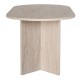 Τραπέζι Sablin  χρώμα travertine 180x89,5x75εκ.