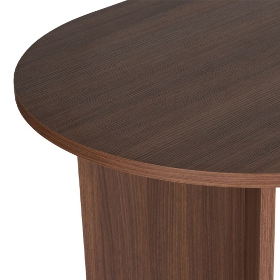 Τραπέζι Sablin  χρώμα καρυδί 180x89,5x75εκ.