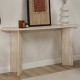 Κονσόλα Sira  χρώμα travertine 150x35x75εκ.