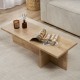 Τραπεζάκι σαλονιού Harbor  χρώμα sapphire oak 120x45x30εκ.