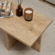 Τραπεζάκι σαλονιού Harbor  χρώμα sapphire oak 120x45x30εκ.