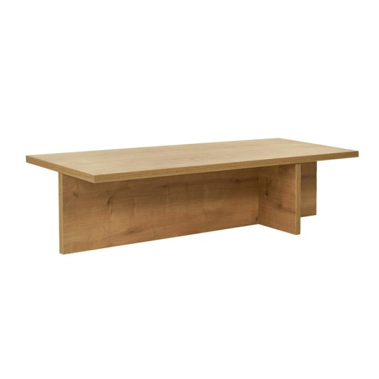 Τραπεζάκι σαλονιού Harbor  χρώμα sapphire oak 120x45x30εκ.