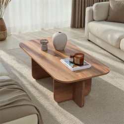 Τραπεζάκι σαλονιού Becaj  χρώμα atlantic pine 120x60x41,4εκ.