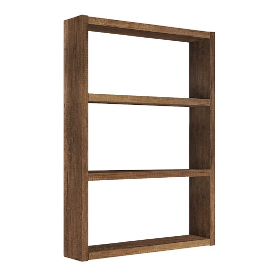 Ραφιέρα τοίχου Prena  χρώμα καρυδί 43,2x9x60εκ.