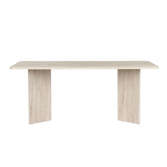 Τραπέζι Linza  χρώμα travertine 180x90x75εκ.