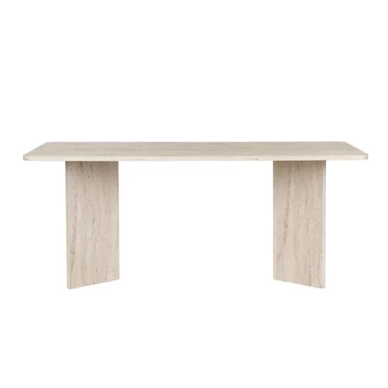 Τραπέζι Linza  χρώμα travertine 180x90x75εκ.