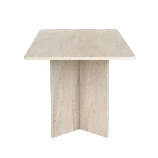 Τραπέζι Linza  χρώμα travertine 180x90x75εκ.