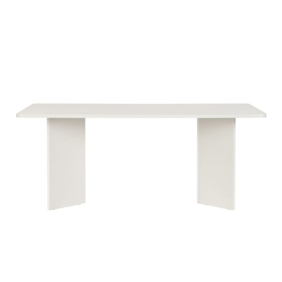 Τραπέζι Linza  χρώμα λευκό 180x90x75εκ.