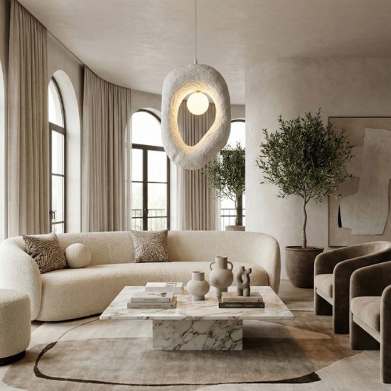 Φωτιστικό οροφής Zoga  G9 fiberglass μονόφωτο χρώμα λευκό 30x12x90εκ.