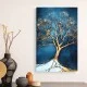 Πίνακας σε καμβά "Golden Tree"  ψηφιακής εκτύπωσης 70x100x3εκ.