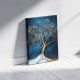 Πίνακας σε καμβά "Golden Tree"  ψηφιακής εκτύπωσης 70x100x3εκ.