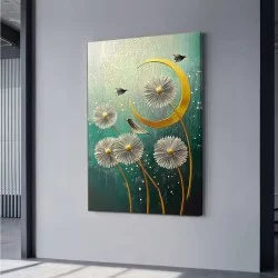 Πίνακας σε καμβά "Wildflowers"  ψηφιακής εκτύπωσης 70x100x3εκ.