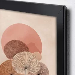 Πίνακας "Pink Leaves"  ψηφιακής εκτύπωσης 50x70εκ.