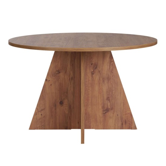 Τραπέζι Virela  χρώμα atlantic pine Ø120x75εκ.