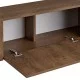 Έπιπλο τηλεόρασης Nexus  χρώμα καρυδί 180x30x45,5εκ.