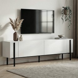 Έπιπλο τηλεόρασης Nexus  χρώμα λευκό 180x30x45,5εκ.