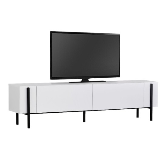 Έπιπλο τηλεόρασης Nexus  χρώμα λευκό 180x30x45,5εκ.