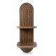 Ραφιέρα τοίχου Artwill  Mdf χρώμα wenge 26x13x70εκ.