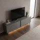 Έπιπλο τηλεόρασης Arlen  με Led Rgb χρώμα ανθρακί 180x32x50εκ.