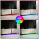 Έπιπλο τηλεόρασης Arlen  με Led Rgb χρώμα travertine 180x32x50εκ.