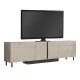 Έπιπλο τηλεόρασης Arlen  με Led Rgb χρώμα travertine 180x32x50εκ.