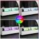 Έπιπλο τηλεόρασης Eco  με Led Rgb χρώμα λευκό 180x32x67εκ.