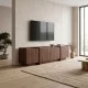 Έπιπλο τηλεόρασης Dorma  χρώμα καρυδί 180x35x46,2εκ.
