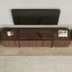 Έπιπλο τηλεόρασης Dorma  χρώμα καρυδί 180x35x46,2εκ.