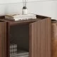 Έπιπλο τηλεόρασης Dorma  χρώμα καρυδί 180x35x46,2εκ.
