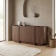 Μπουφές Dorma  χρώμα καρυδί 180x45x80,2εκ.