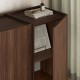 Μπουφές Dorma  χρώμα καρυδί 180x45x80,2εκ.