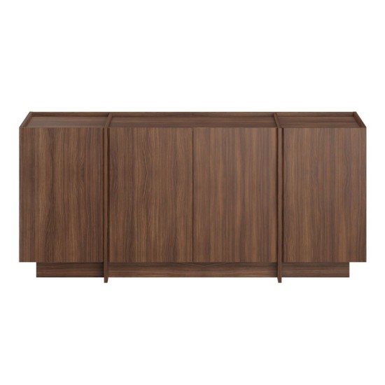 Μπουφές Dorma  χρώμα καρυδί 180x45x80,2εκ.