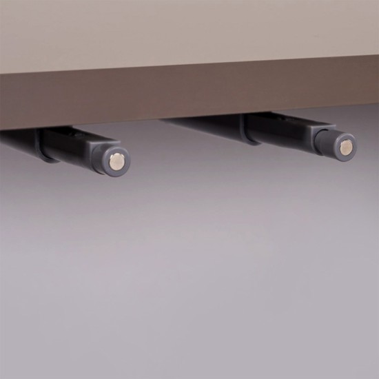 Μπουφές Aurelia  χρώμα μόκα 180x45x80εκ.