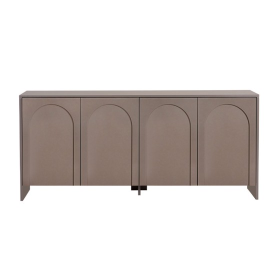 Μπουφές Aurelia  χρώμα μόκα 180x45x80εκ.