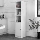 Ντουλάπι κουζίνας - μπάνιου Felix Flat Megapap χρώμα λευκό 33,6x40x166,8εκ. - 0234634