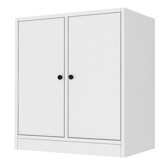 Ντουλάπι κουζίνας - μπάνιου Felix Flat Megapap χρώμα λευκό 65,4x40x71,4εκ. - 0234637