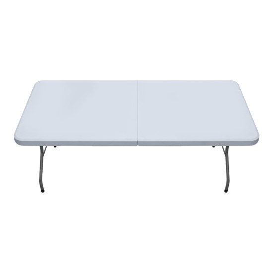 Τραπέζι catering - συνεδρίου Capri  πτυσσόμενο - βαλίτσα χρώμα λευκό του πάγου 152x70x74εκ.